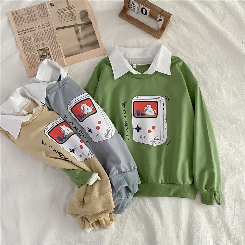2021 new two-piece ins hooded sweatshirt women student suit thin section Korean version loose fashion trend
2021 new two-piece ins hooded sweatshirt women student suit thin section Korean version loose fashion trend