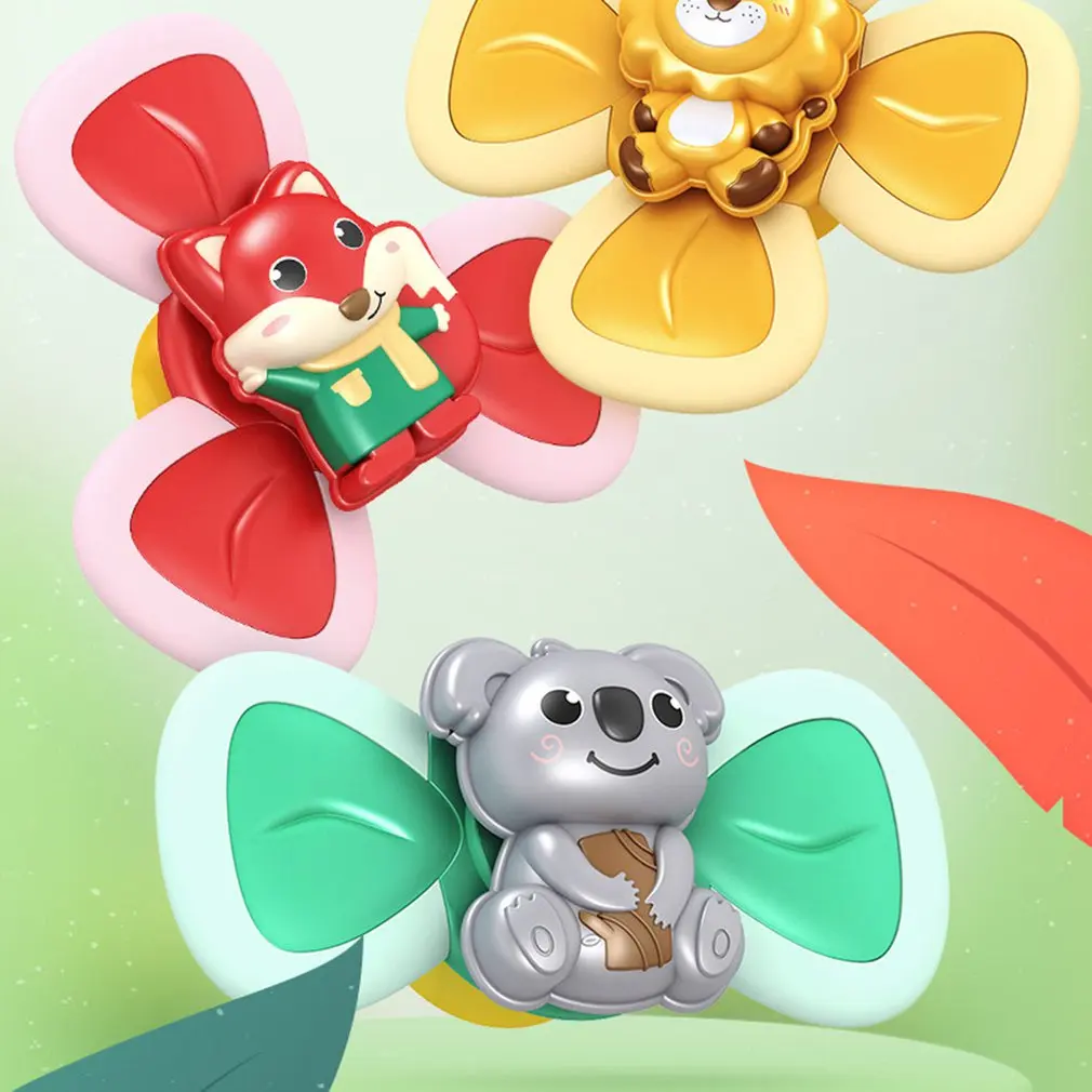 3PCS Suction Cup Baby Toys Cartoon windmill Suction Cup Spinning Top Toy Eating Sucker Dining Chair Artifact Baby Bath Toy
3PCS Suction Cup Baby Toys Cartoon windmill Suction Cup Spinning Top Toy Eating Sucker Dining Chair Artifact Baby Bath Toy