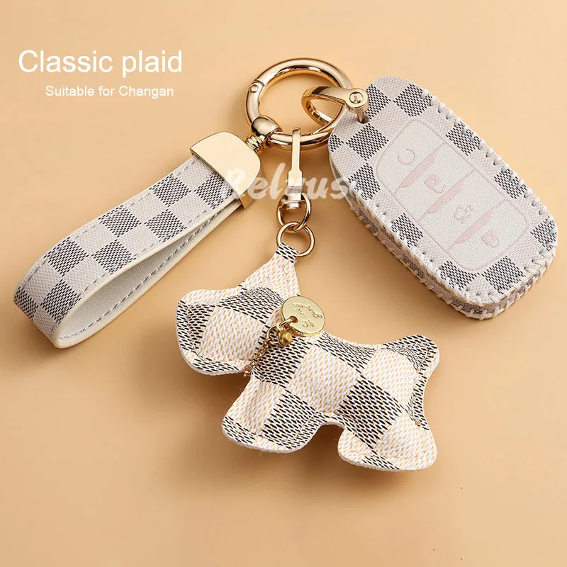 Leather 4 Button Car Smart Key Cover Case For Changan CS35 CS75 PLUS CS85 COUPE CS95 Auto Shell Accessories
Leather 4 Button Car Smart Key Cover Case For Changan CS35 CS75 PLUS CS85 COUPE CS95 Auto Shell Accessories