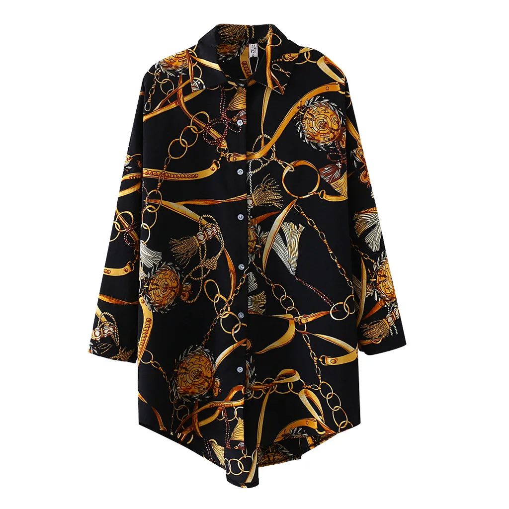Plus size Fashion casual oversized Women Blouses 2020 Spring chiffon Blouse three quarter sleeve Loose Tops Shirts Blusas Mujer 
Plus size Fashion casual oversized Women Blouses 2020 Spring chiffon Blouse three quarter sleeve Loose Tops Shirts Blusas Mujer