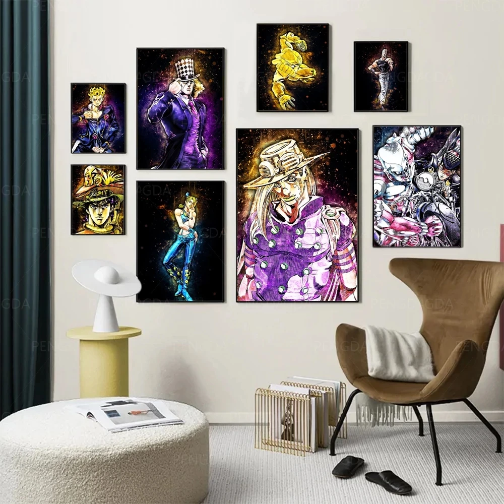 Home Decor Canvas Prints Painting JoJo Bizarre Adventure Animation Poster Wall Art Modular Pictures For Bedside Background Frame
Home Decor Canvas Prints Painting JoJo Bizarre Adventure Animation Poster Wall Art Modular Pictures For Bedside Background Frame