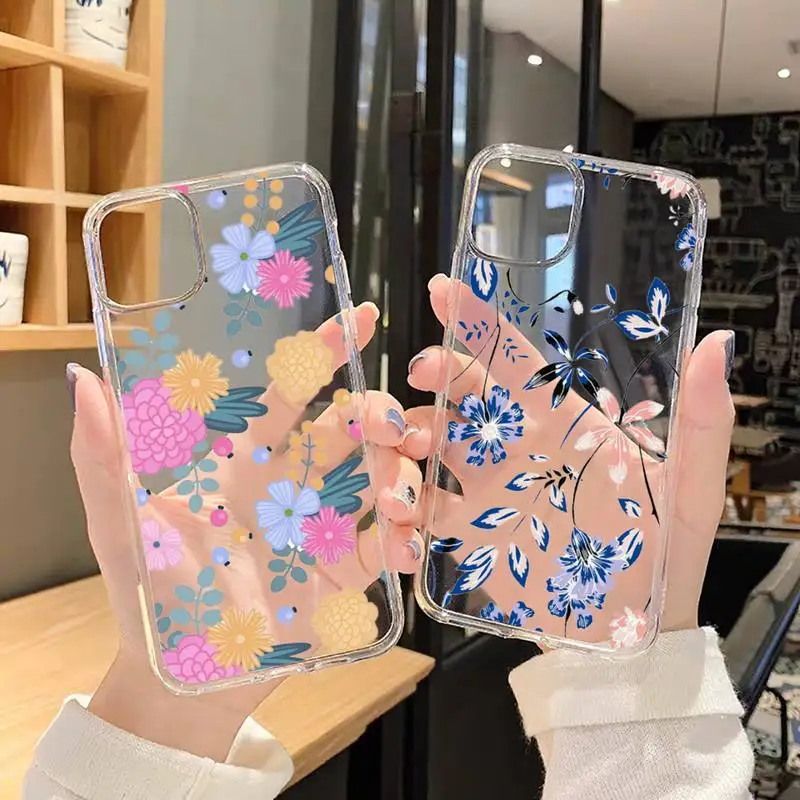 fashion flower beautiful Phone Case For iphone 13 12 11 8 7 plus mini x xs xr pro max Transparent soft 
fashion flower beautiful Phone Case For iphone 13 12 11 8 7 plus mini x xs xr pro max Transparent soft