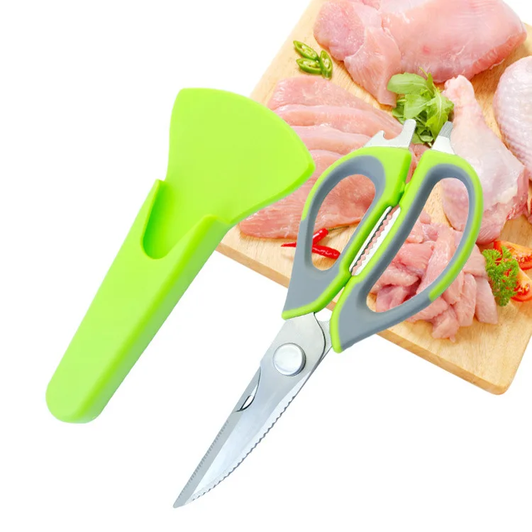 Kitchen Scissors Stainless Steel Gravity Kitchen Chicken Bone Multipurpose Scissors Powerful Multifunctional Scissors
Kitchen Scissors Stainless Steel Gravity Kitchen Chicken Bone Multipurpose Scissors Powerful Multifunctional Scissors