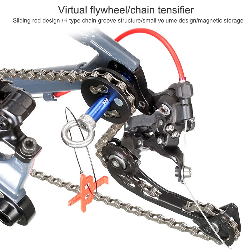 Bicycle Repair Tool Kit Bike Aluminum Alloy Chain Retainer Washer Virtual Flywheel MTB Washing Chain Fixer Chain Tensioner Tool
Bicycle Repair Tool Kit Bike Aluminum Alloy Chain Retainer Washer Virtual Flywheel MTB Washing Chain Fixer Chain Tensioner Tool