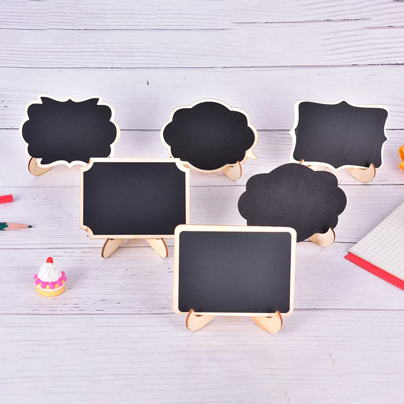 6Style Mini Wooden Whiteboard Message Chalkboard Small Notice Blackboard Stand Home Decor Craft Message Board Ornaments
6Style Mini Wooden Whiteboard Message Chalkboard Small Notice Blackboard Stand Home Decor Craft Message Board Ornaments