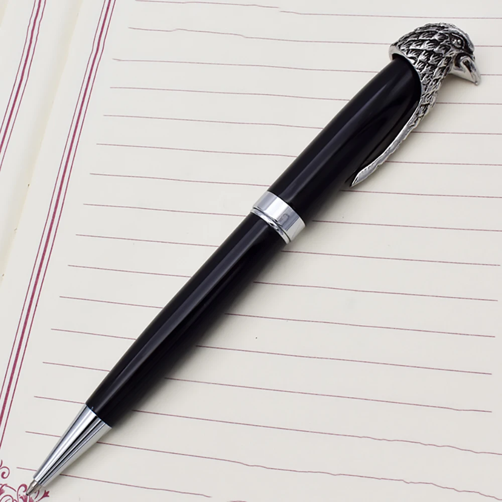 Fuliwen Owl Metal Ballpoint Pen Eagle Head Clip Unique Style Black Collection Gift Pen for Notes Office Business Home School
Fuliwen Owl Metal Ballpoint Pen Eagle Head Clip Unique Style Black Collection Gift Pen for Notes Office Business Home School