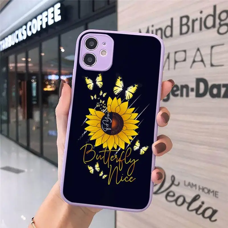 Sunflower yellow beauty fashion Phone Case Matte Transparent for iPhone 7 8 11 12 s mini pro X XS XR MAX Plus cover funda
Sunflower yellow beauty fashion Phone Case Matte Transparent for iPhone 7 8 11 12 s mini pro X XS XR MAX Plus cover funda