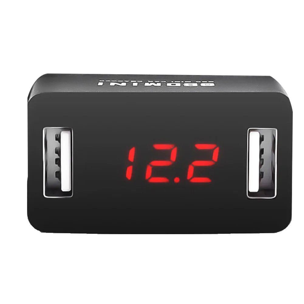 OBD Car Charger Adapter 12/24V Dual USB With Digital Voltmeter Low Voltage Protection Car Vehicle Phone Charger Auto Parts
OBD Car Charger Adapter 12/24V Dual USB With Digital Voltmeter Low Voltage Protection Car Vehicle Phone Charger Auto Parts