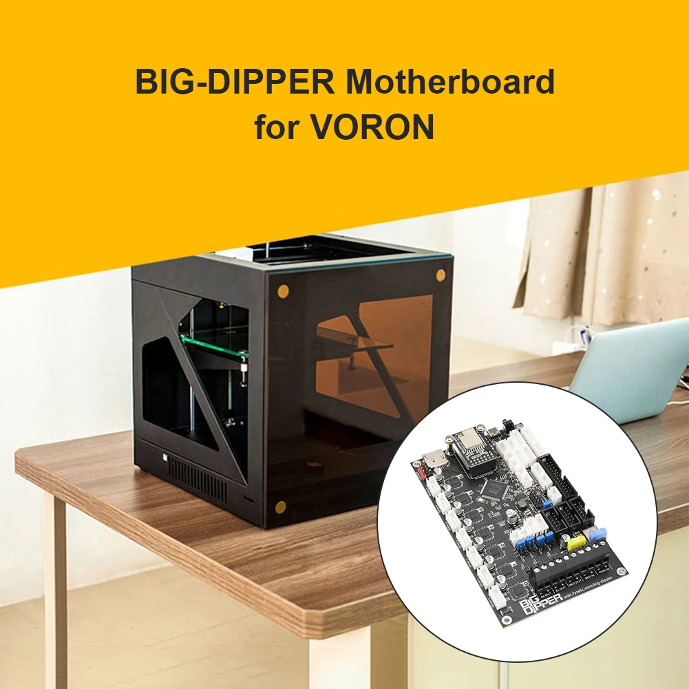 Big Dipper Board Duet 3 Mini 5+ WiFi Upgrade Motherboard Mainboard for Voron BLV 3D Printer Control Board Parts Accessories
Big Dipper Board Duet 3 Mini 5+ WiFi Upgrade Motherboard Mainboard for Voron BLV 3D Printer Control Board Parts Accessories