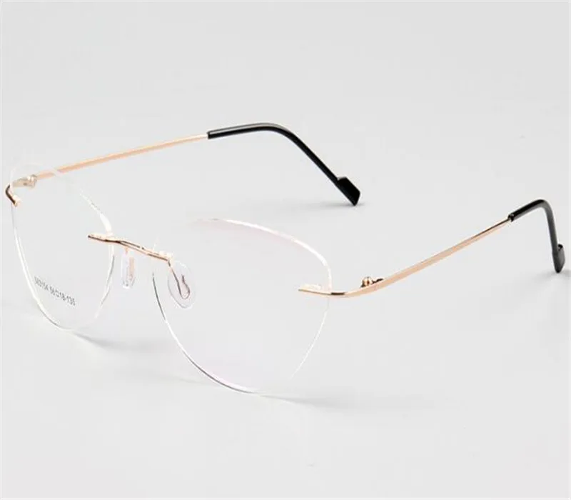 Memory Alloy Cat Eye Rimless Glasses Frame Unisex Progressive Multi-focal Lens Optical Eyewear See Near Far Reading Eyeglasses
Memory Alloy Cat Eye Rimless Glasses Frame Unisex Progressive Multi-focal Lens Optical Eyewear See Near Far Reading Eyeglasses