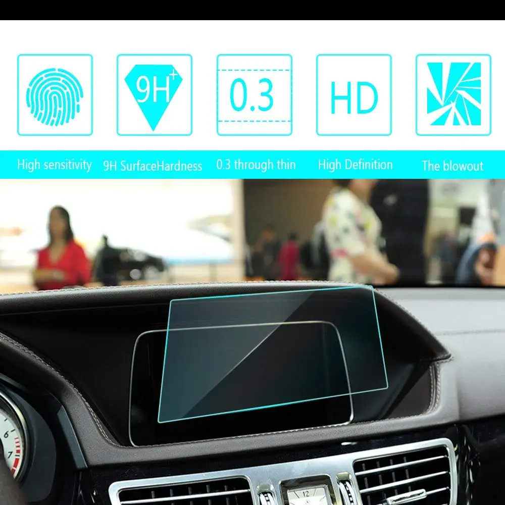 for Benz ML300 ML320 2012 2013 2014 2015 5.8-Inch 123x73mm Car Navigation Screen Protector Tempered Glass Protective Film
for Benz ML300 ML320 2012 2013 2014 2015 5.8-Inch 123x73mm Car Navigation Screen Protector Tempered Glass Protective Film