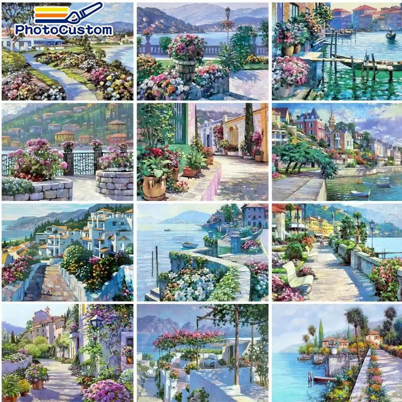 PhotoCustom DIY Painting By Numbers Landscape Road Colouring Home Decor Pictures By Numbers On Canvas Wall decor
PhotoCustom DIY Painting By Numbers Landscape Road Colouring Home Decor Pictures By Numbers On Canvas Wall decor