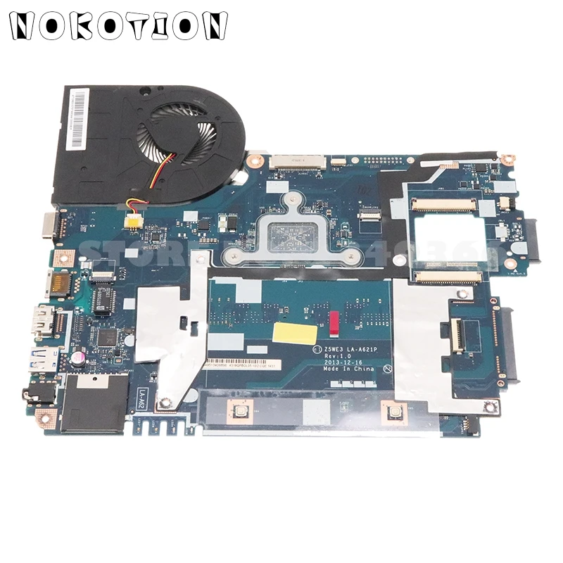 Материнская плата NOKOTION Z5WE3 LA-A621P NBC3911001 NB.C3911.001 для ноутбука Acer aspire E1-510 E1-510-2500