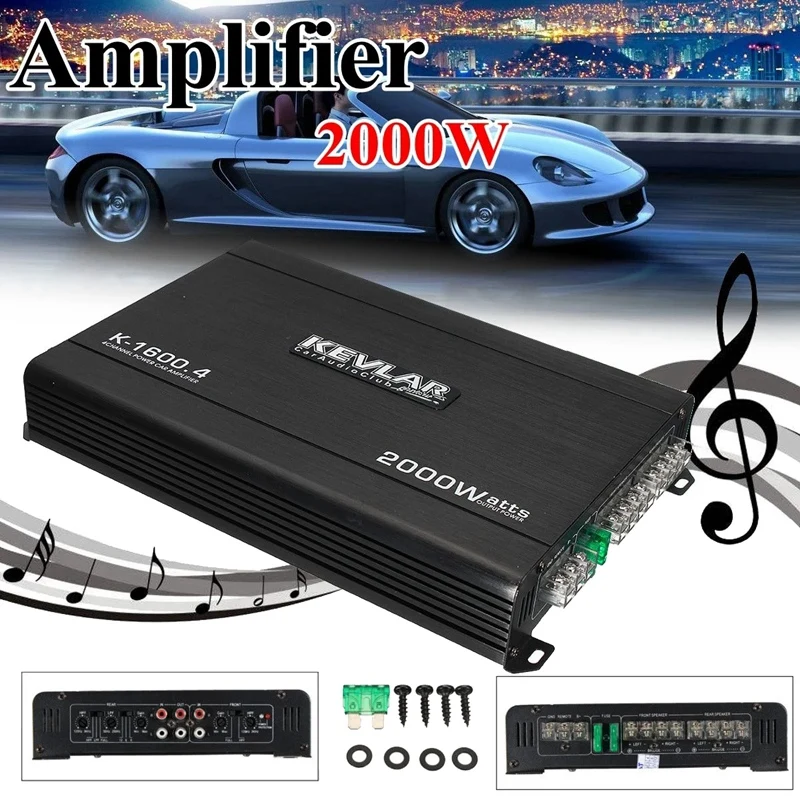 12V 2000W 4-х канальный автомобильный усилитель Аудио Бас Динамик саб Вуфер Мощность усилитель
12V 2000W 4-х канальный автомобильный усилитель Аудио Бас Динамик саб Вуфер Мощность усилитель