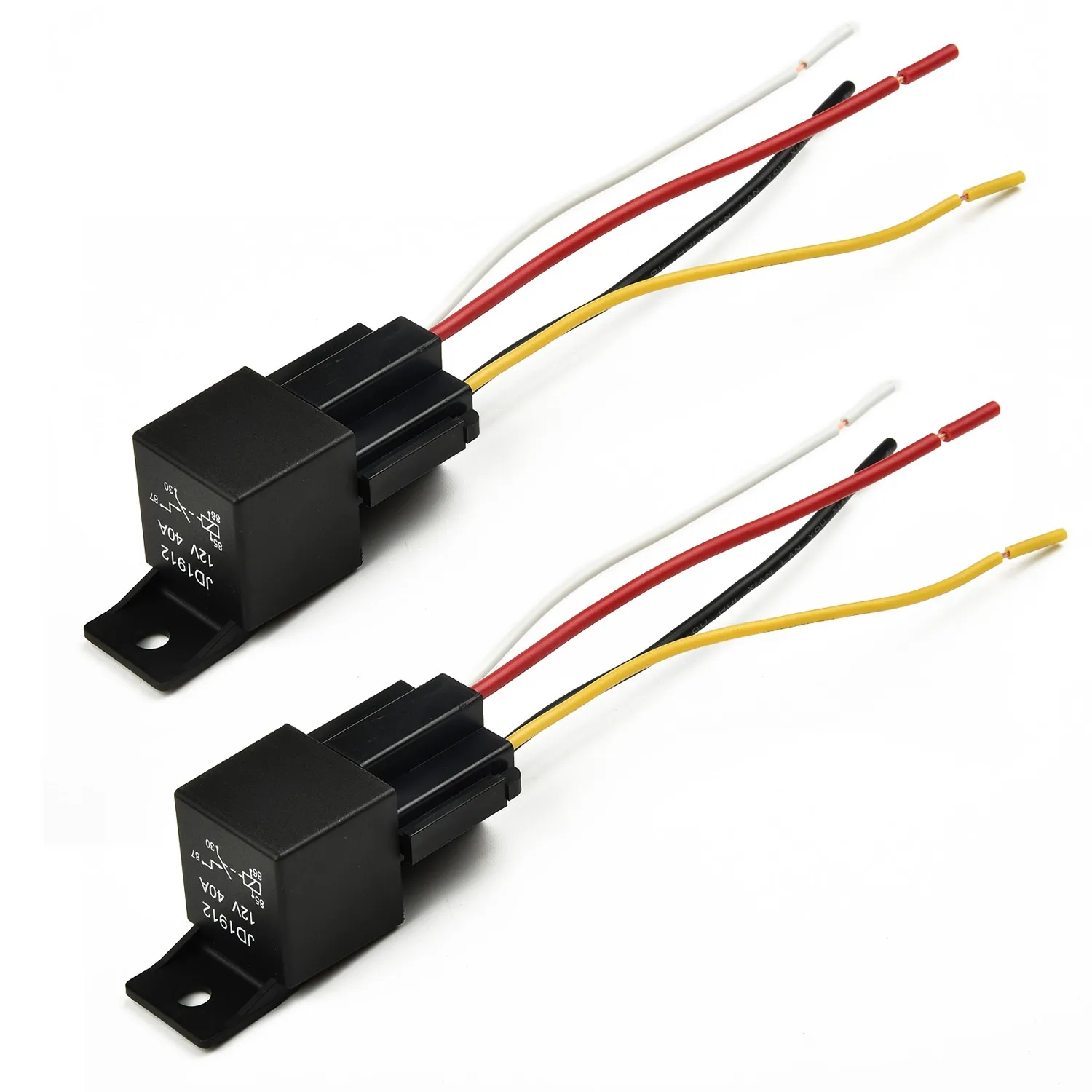 12V Automotive Relay-4Pin-Normally Open Contacts (SPST) + Mount + Socket Relay With Socket
12V Automotive Relay-4Pin-Normally Open Contacts (SPST) + Mount + Socket Relay With Socket