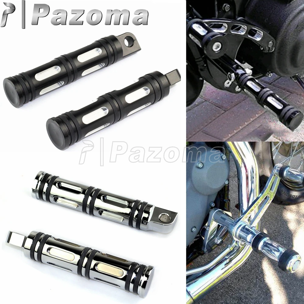 Black/Chrome CNC Edge Cut Motorcycle Front Rear Foot Rest Footpeg for Harley Dyna Sportster Touring Softail Male Mount Foot Pegs
Black/Chrome CNC Edge Cut Motorcycle Front Rear Foot Rest Footpeg for Harley Dyna Sportster Touring Softail Male Mount Foot Pegs