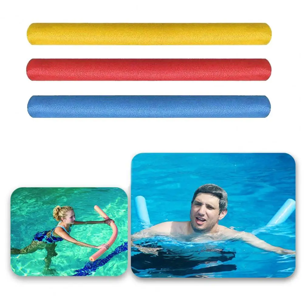 

80% Hot Sale Swimming Foam Tube Solid Color Strong Buoyancy EPE Floating Rod Tube Noodle for Swimming Pool Swimming Stick