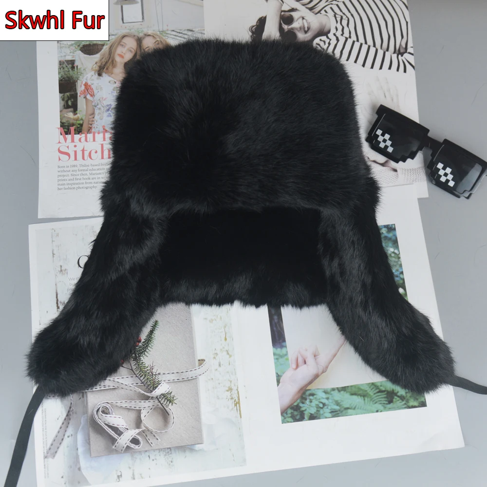 2021 Hot Sale Men Winter Real Rabbit Fur Bomber Hat Outdoor Warm 100% Natural Rabbit Fur Hats Full Pelt Genuine Rabbit Fur Cap
2021 Hot Sale Men Winter Real Rabbit Fur Bomber Hat Outdoor Warm 100% Natural Rabbit Fur Hats Full Pelt Genuine Rabbit Fur Cap