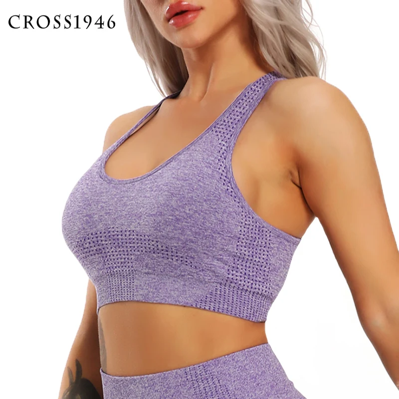 Women Push Up Seamless Sports Bra Workout Yoga Tops Crop Fitness Running Active Wear Vital Gym Sportswear Sexy Shockproof Vest
Women Push Up Seamless Sports Bra Workout Yoga Tops Crop Fitness Running Active Wear Vital Gym Sportswear Sexy Shockproof Vest