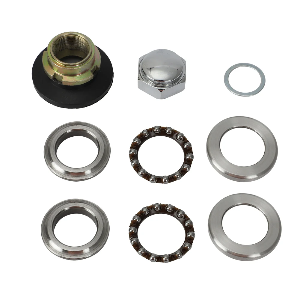 Pack -9 Steering Bearing Fork Stem Dust Seal Assembly Triple Tree Nut For HONDA ATC 70cc 110cc 185cc 200cc ATC70 ATC110 ATC185
Pack -9 Steering Bearing Fork Stem Dust Seal Assembly Triple Tree Nut For HONDA ATC 70cc 110cc 185cc 200cc ATC70 ATC110 ATC185