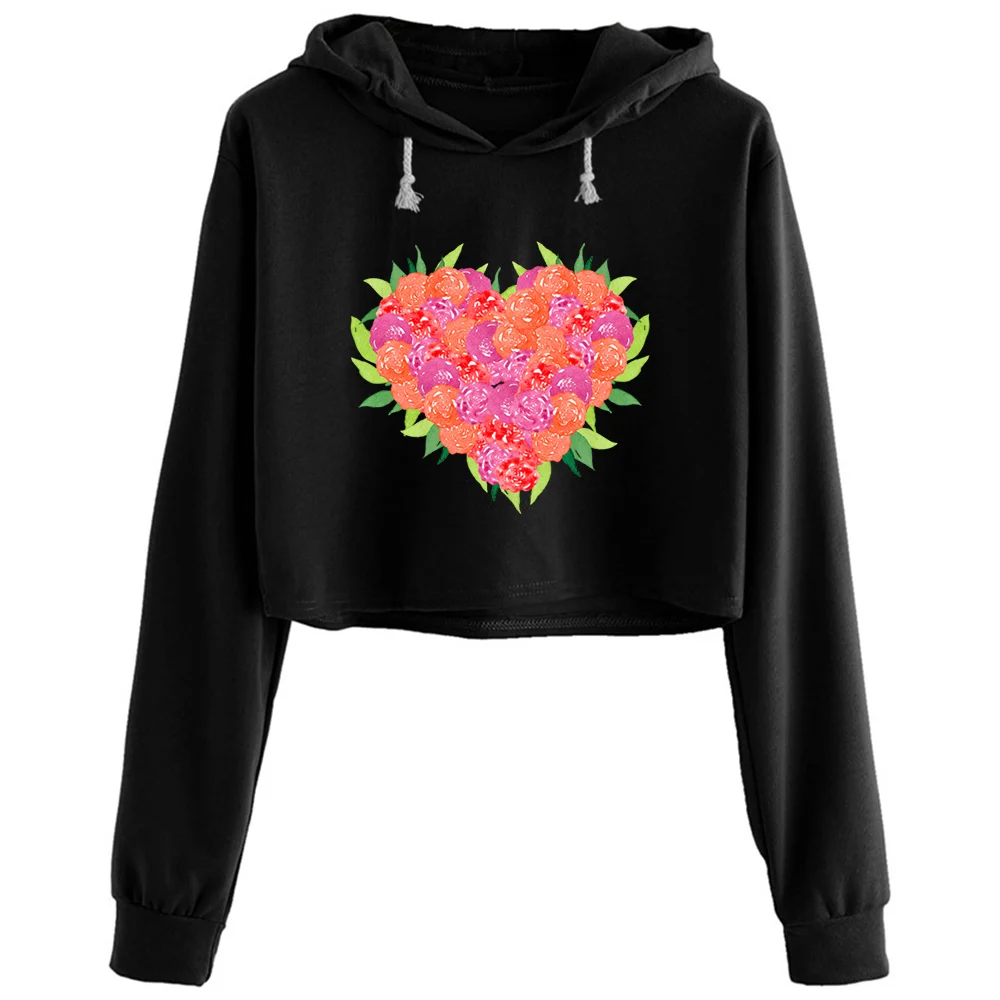 Heart Flower Bouquet Crop Hoodies Women Goth Grunge Harajuku Anime Pullover For Girls
Heart Flower Bouquet Crop Hoodies Women Goth Grunge Harajuku Anime Pullover For Girls