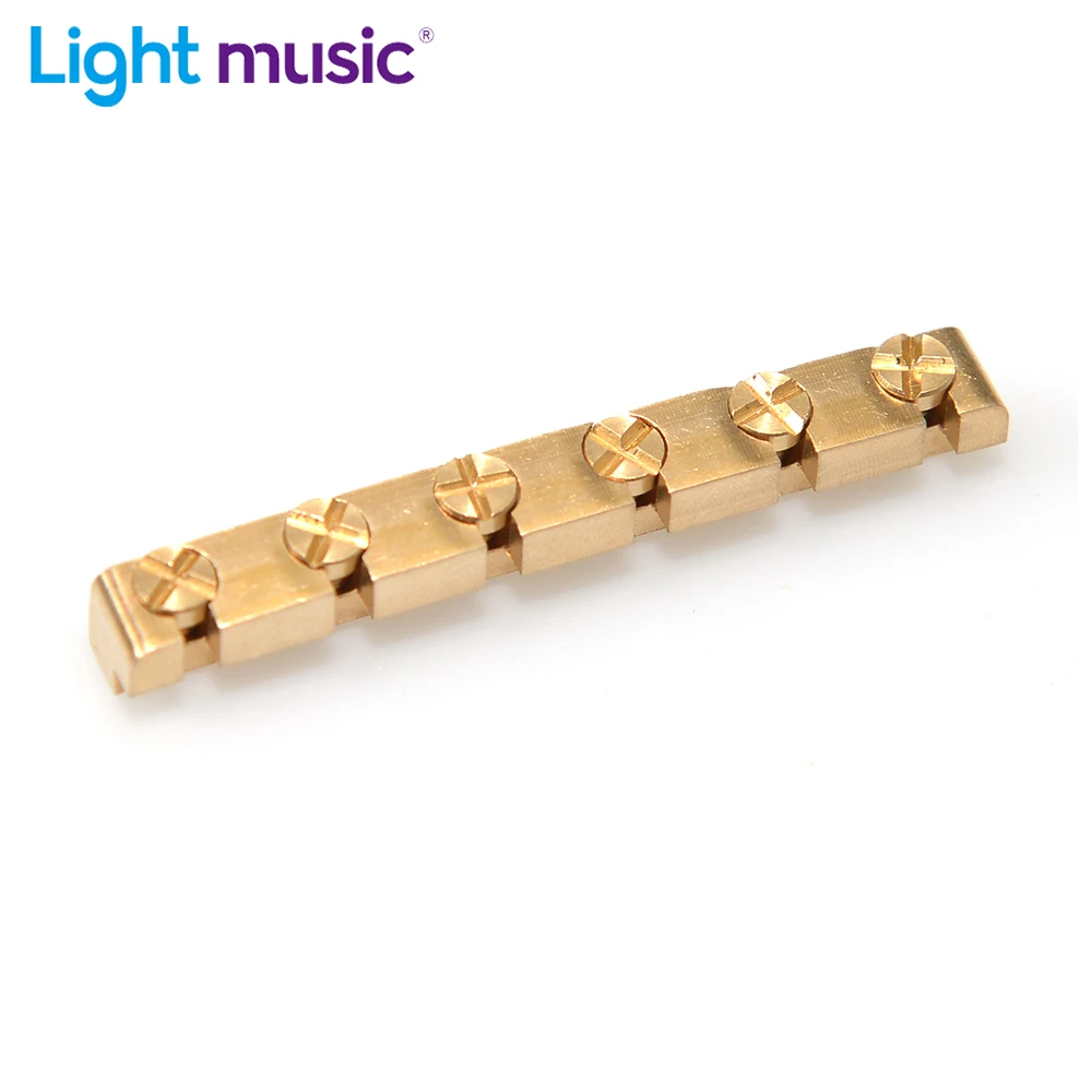 1 Pcs 42mm 43mm Guitar Nut - Height Curved Adjustable Bell Brass Nuts for ST TL Tele Style Electric Guitar
1 Pcs 42mm 43mm Guitar Nut - Height Curved Adjustable Bell Brass Nuts for ST TL Tele Style Electric Guitar
