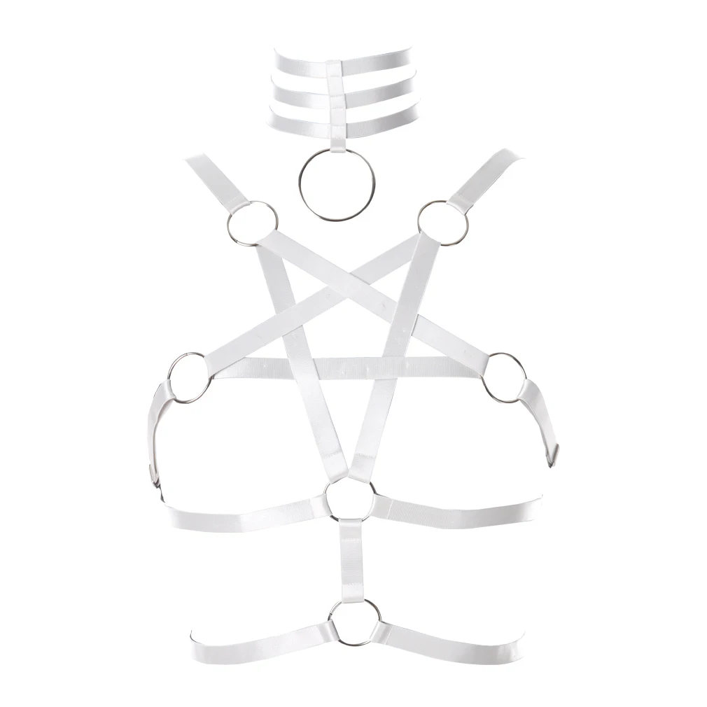 Harness Women's harness Bra Gothic Harness Hollow Beauty Back Bandage Bra Uniform Erotic Temptation Underwear Sexy lingerie
Harness Women's harness Bra Gothic Harness Hollow Beauty Back Bandage Bra Uniform Erotic Temptation Underwear Sexy lingerie