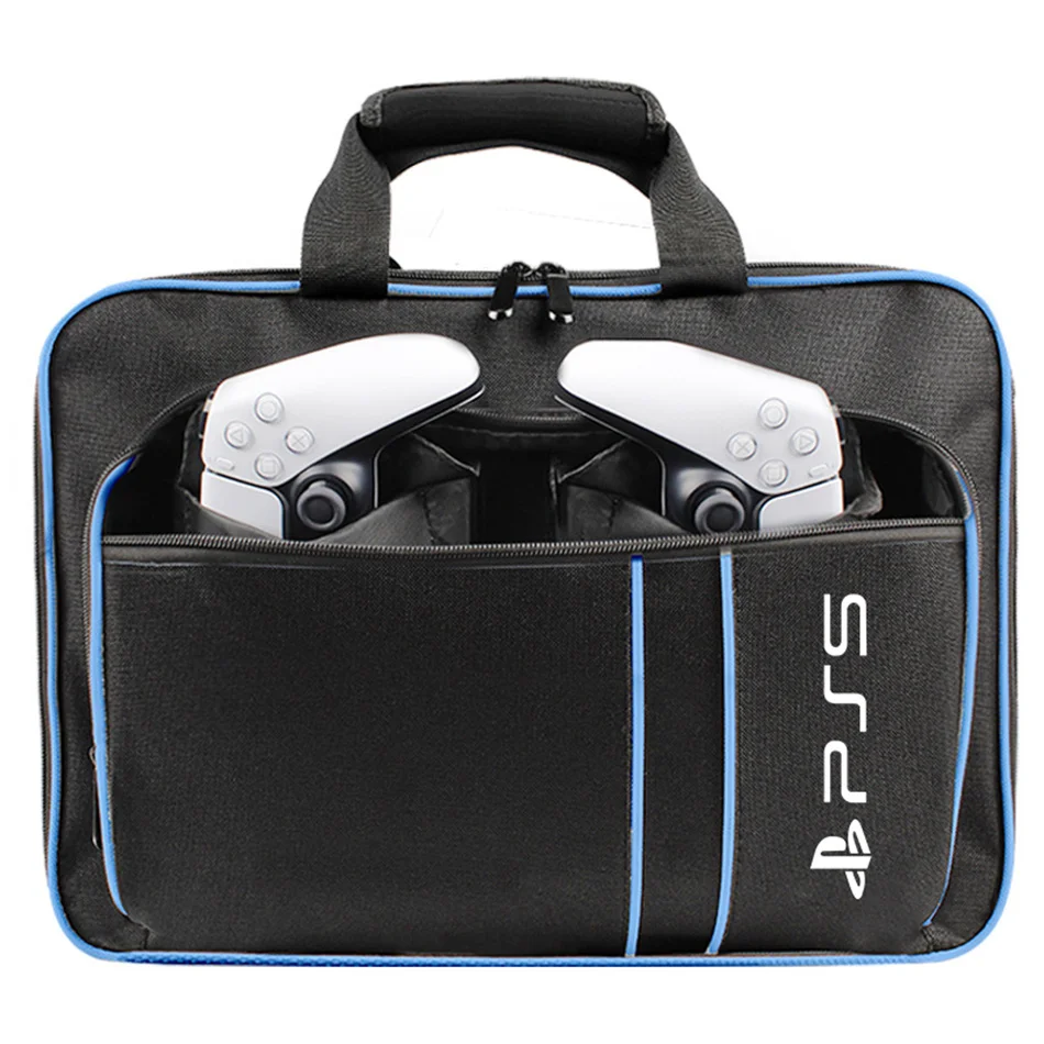 Сумка для игровой консоли PS5, брезентовый чехол, оригинального размера 
Сумка для игровой консоли PS5, брезентовый чехол, оригинального размера