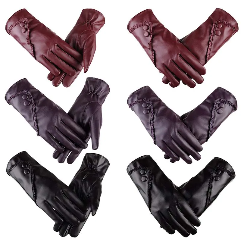 Hot Sale Gloves Popular 1Pair Driving Ladies Cycling Gloves Winter Autumn High Quanlity Wind Proof PU Leather Touch Screen Warm
Hot Sale Gloves Popular 1Pair Driving Ladies Cycling Gloves Winter Autumn High Quanlity Wind Proof PU Leather Touch Screen Warm