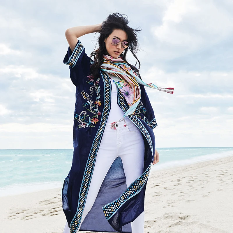 Пляжное кимоно, хлопковая туника с вышивкой, накидка, парео de playa Mujer, кафтан, пляжный купальник, накидка, плюс размер, бикини, накидка
Пляжное кимоно, хлопковая туника с вышивкой, накидка, парео de playa Mujer, кафтан, пляжный купальник, накидка, плюс размер, бикини, накидка