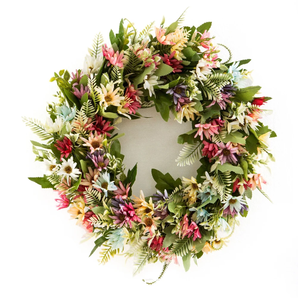 Silk Wreath Simulation Garland Artificial Follow Party Wall Hanging Home Decoration 
Silk Wreath Simulation Garland Artificial Follow Party Wall Hanging Home Decoration