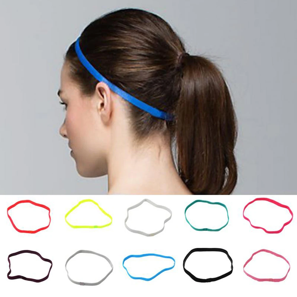 1PC Women Men Thin Yoga Headband Solid Color Sport Anti-Slip Rubber Sweatband Elastic Hair Bands Fashion Girl Hair Accessories
1PC Women Men Thin Yoga Headband Solid Color Sport Anti-Slip Rubber Sweatband Elastic Hair Bands Fashion Girl Hair Accessories