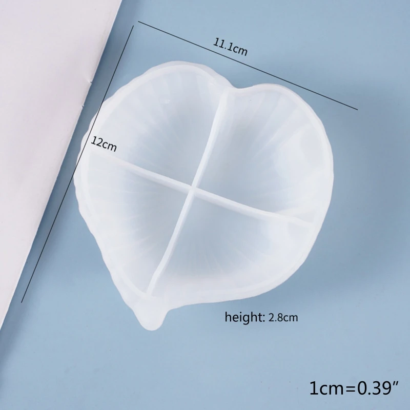 Crystal Epoxy Resin Mold Leaf Shape Plate Dish Casting Silicone Mould DIY Crafts Jewelry Decorations Making Tools
Crystal Epoxy Resin Mold Leaf Shape Plate Dish Casting Silicone Mould DIY Crafts Jewelry Decorations Making Tools
