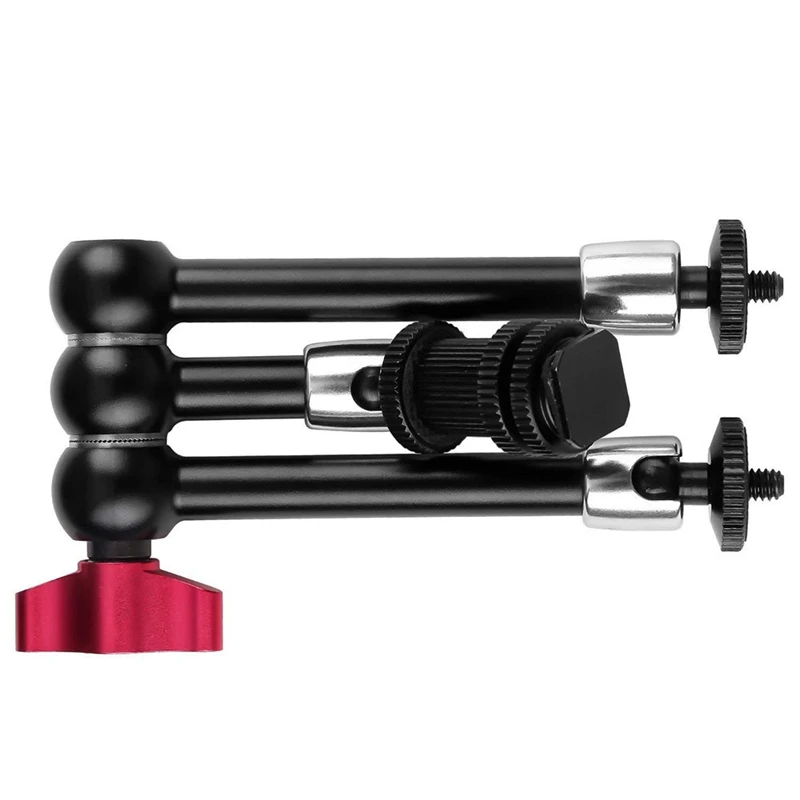 3 Way Adjustable 11-Inch Magic Arm Super Clip for Lcd Display, Led Video Light, Flash Slr Camera Accessories
3 Way Adjustable 11-Inch Magic Arm Super Clip for Lcd Display, Led Video Light, Flash Slr Camera Accessories