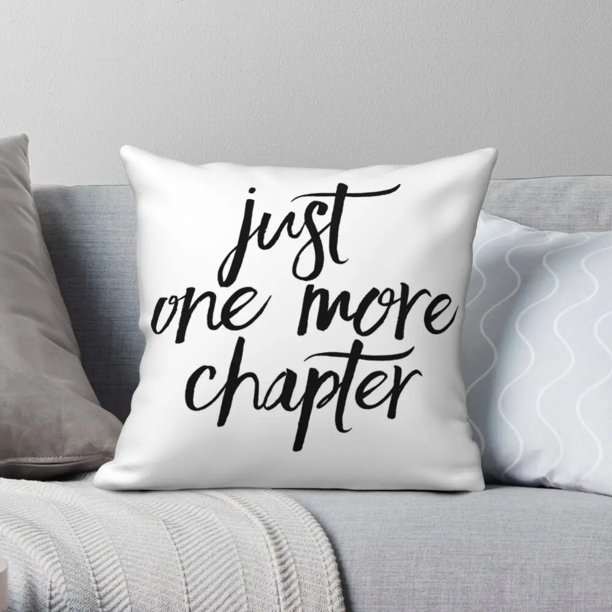 Just One More Chapter Square Pillowcase Polyester Linen Velvet Printed Zip Decor Sofa Seater Cushion Cover 18"
Just One More Chapter Square Pillowcase Polyester Linen Velvet Printed Zip Decor Sofa Seater Cushion Cover 18"