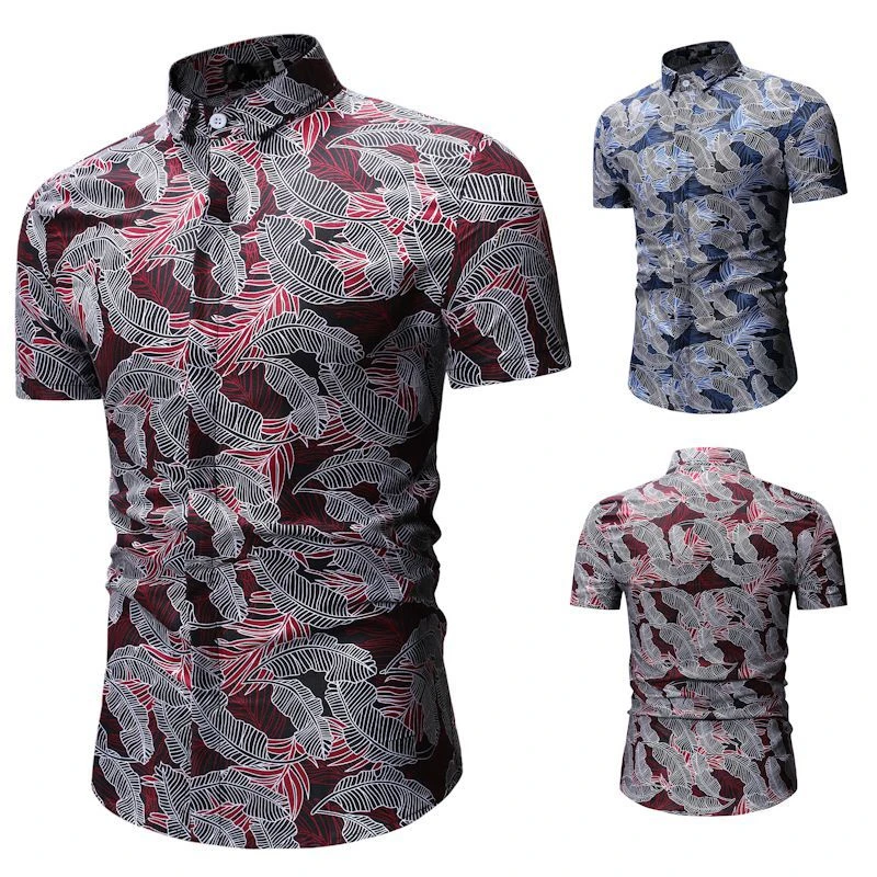 2020 New Men's Summer Floral Printed Shirts Men Slim Fit Short Sleeve Shirts Flower Print Shirt Tops M-3XL
2020 New Men's Summer Floral Printed Shirts Men Slim Fit Short Sleeve Shirts Flower Print Shirt Tops M-3XL