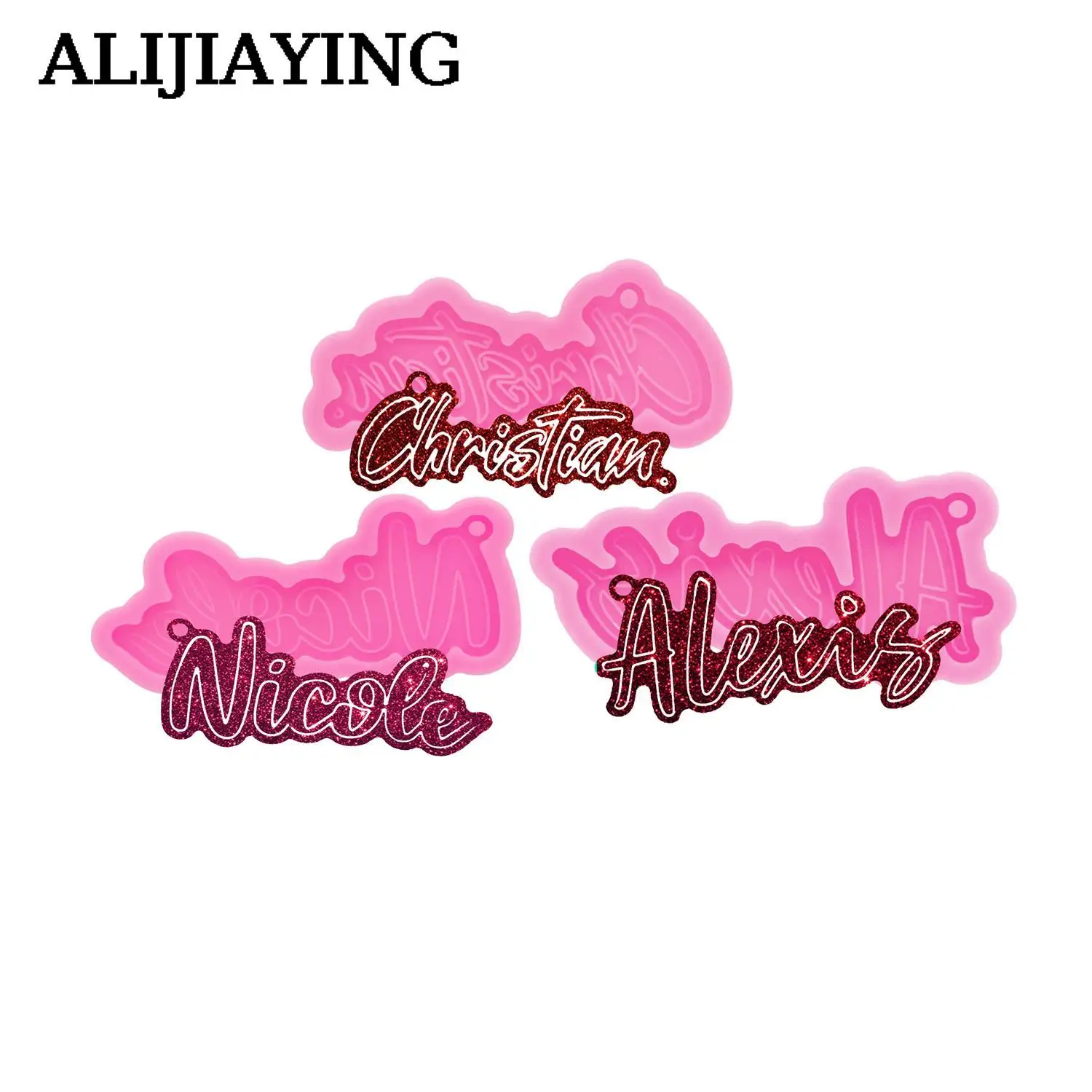 DY1148 Glossy Letter form Keychain Mold Epoxy Resin Silicone Molds Crafts Art, Fondant Chocolate Candy Cake Mould
DY1148 Glossy Letter form Keychain Mold Epoxy Resin Silicone Molds Crafts Art, Fondant Chocolate Candy Cake Mould