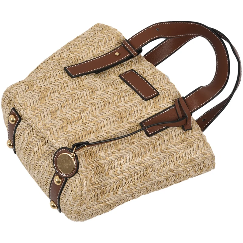 Handmade Women Handbag Vintage Retro Beach Bag Straw Rope Knitted Big Messenger Bag Lady Fresh Paper Pack For Summer Tote
Handmade Women Handbag Vintage Retro Beach Bag Straw Rope Knitted Big Messenger Bag Lady Fresh Paper Pack For Summer Tote