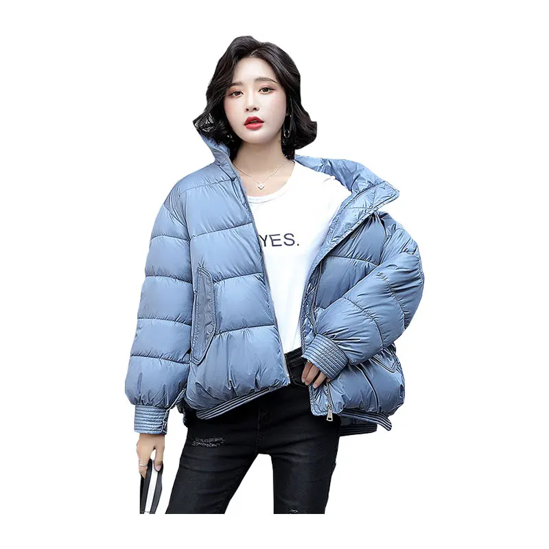 Women'S Short Winter Big Pocket Stand Collar Windproof Down Jacket Oversized Cotton Pad Coat
Women'S Short Winter Big Pocket Stand Collar Windproof Down Jacket Oversized Cotton Pad Coat