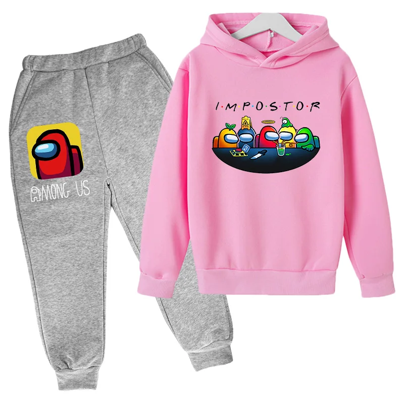 Hoodies Printed Among Us Impostor Graphic Children Hoodies Suit Long Sleeved Sweatshirt +Casual Sport Pants Set Streetwear top
Hoodies Printed Among Us Impostor Graphic Children Hoodies Suit Long Sleeved Sweatshirt +Casual Sport Pants Set Streetwear top
