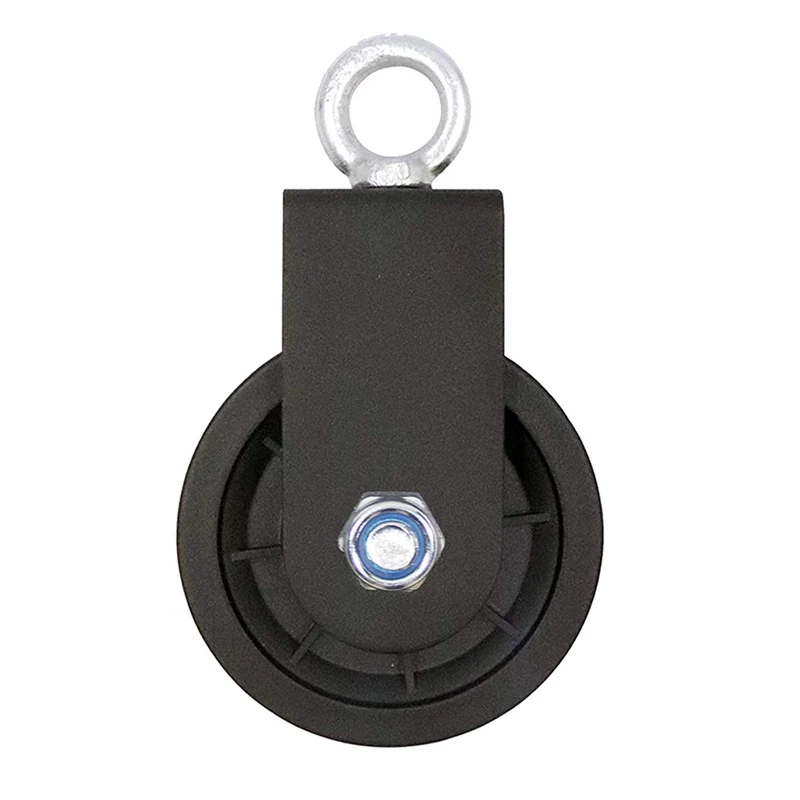 Heavy Duty Pulley, Fitness Pulley 360 degree Rotation Traction Wheel for Home/Gym Equipment or Lifting Blocks
Heavy Duty Pulley, Fitness Pulley 360 degree Rotation Traction Wheel for Home/Gym Equipment or Lifting Blocks