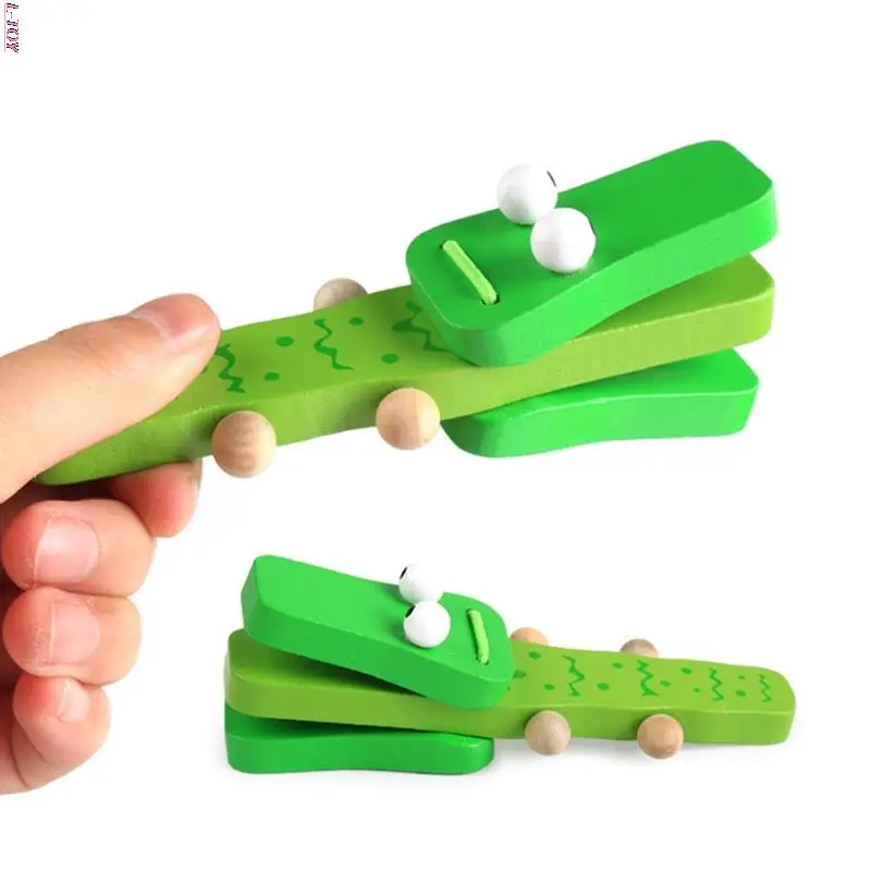 Crocodile Shape Wood Castanet Baby Musical Instrument Cartoon Child Musical Educational Rattle Toys
Crocodile Shape Wood Castanet Baby Musical Instrument Cartoon Child Musical Educational Rattle Toys