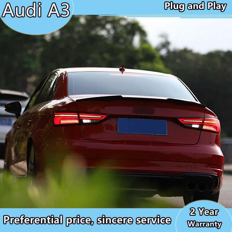 Car Styling taillight tail lights case for Audi A3 S3 2013-2016 LED taillights Sedan car Tail Lamp rear trunk lamp cover
Car Styling taillight tail lights case for Audi A3 S3 2013-2016 LED taillights Sedan car Tail Lamp rear trunk lamp cover