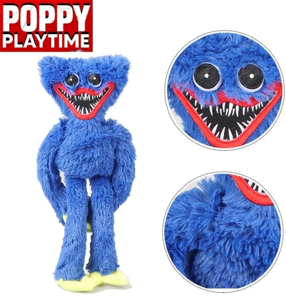 40CM Poppy Playtime Huggy Wuggy Plush Toy Horror Game Poppy Playtime Plush Stuffed Doll Kawaii Peluche Christmas Gifts for Kids
40CM Poppy Playtime Huggy Wuggy Plush Toy Horror Game Poppy Playtime Plush Stuffed Doll Kawaii Peluche Christmas Gifts for Kids