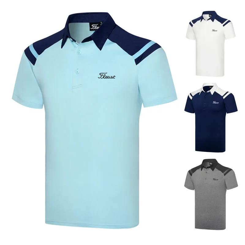 Breathable Golf Shirt Men Moisture Absorption Quick Drying Sweat Wicking Golf Trainning T Shirts Wear Clothing T-shirt Sports
Breathable Golf Shirt Men Moisture Absorption Quick Drying Sweat Wicking Golf Trainning T Shirts Wear Clothing T-shirt Sports