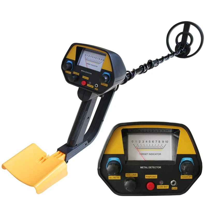 MD4080 Metal Detector Control Unit Search Coil Gold Underground Length Adjustable Treasure Hunter Seeker Portable Euro | Инструменты