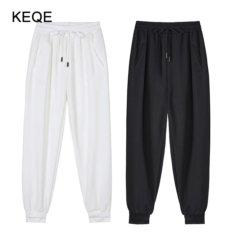 Women's Harem Pants Women Spring/Summer Sweatpants Female Joggers High Waist Pants White Trousers Stretchy Wide Leg Pants BW047 
Women's Harem Pants Women Spring/Summer Sweatpants Female Joggers High Waist Pants White Trousers Stretchy Wide Leg Pants BW047