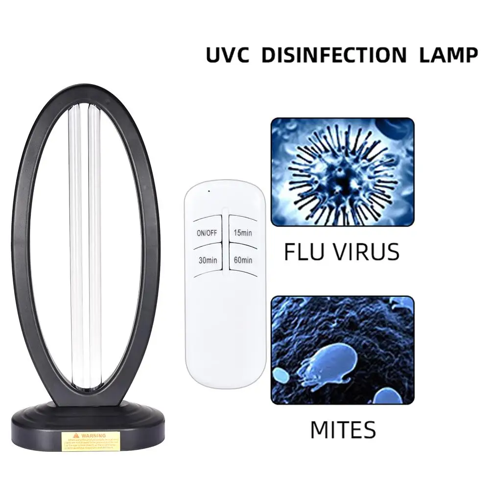 38W Germicidal Kill Mite Lamp Ultraviolet Durable Remote Control Timing Light UVC Disinfection Lamp For Home School Office
38W Germicidal Kill Mite Lamp Ultraviolet Durable Remote Control Timing Light UVC Disinfection Lamp For Home School Office