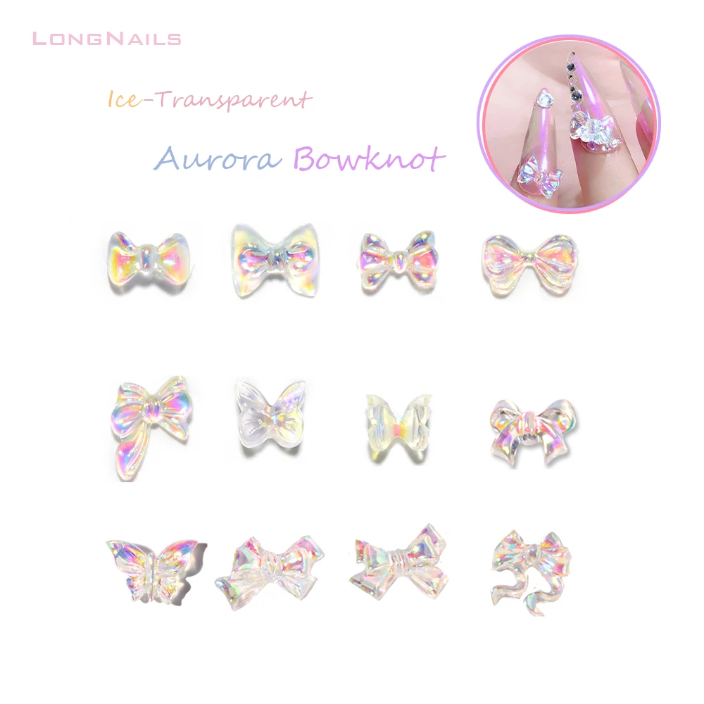 50pcs/Lot Japanses Sweety Aurora Bowknot Decals Resin Symphony 6-12.5MM Iresident Accessories NailArt Butterfly Decorations CF36
50pcs/Lot Japanses Sweety Aurora Bowknot Decals Resin Symphony 6-12.5MM Iresident Accessories NailArt Butterfly Decorations CF36