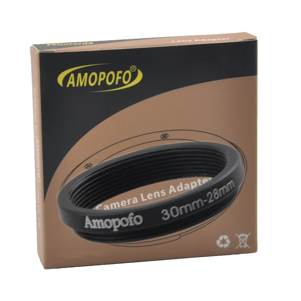 30mm-28mm Step-Down Metal lens filter Adapter Ring/30mm Lens to 28mm UV CPL ND Accessory
30mm-28mm Step-Down Metal lens filter Adapter Ring/30mm Lens to 28mm UV CPL ND Accessory